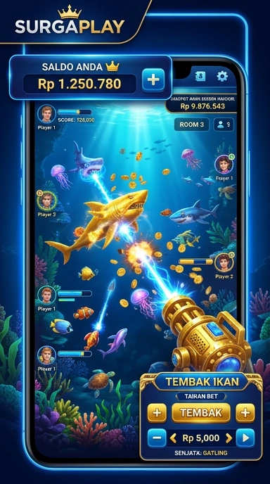 Galeri pratinjau visual surgaplay build APK resmi terbaru